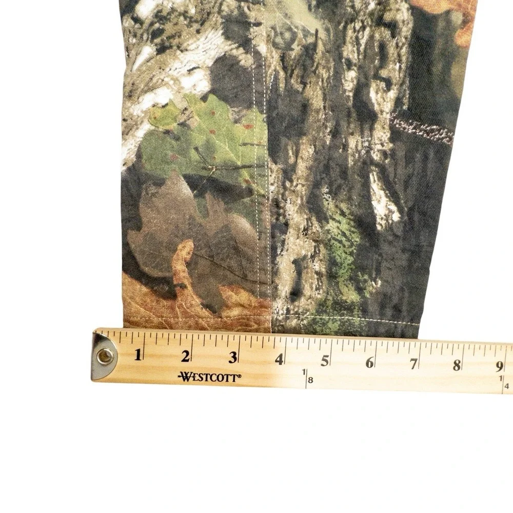 Habit Mossy Oak Camo Cargo Pants Hunting Outdoors Camouflage Youth Large 24x28